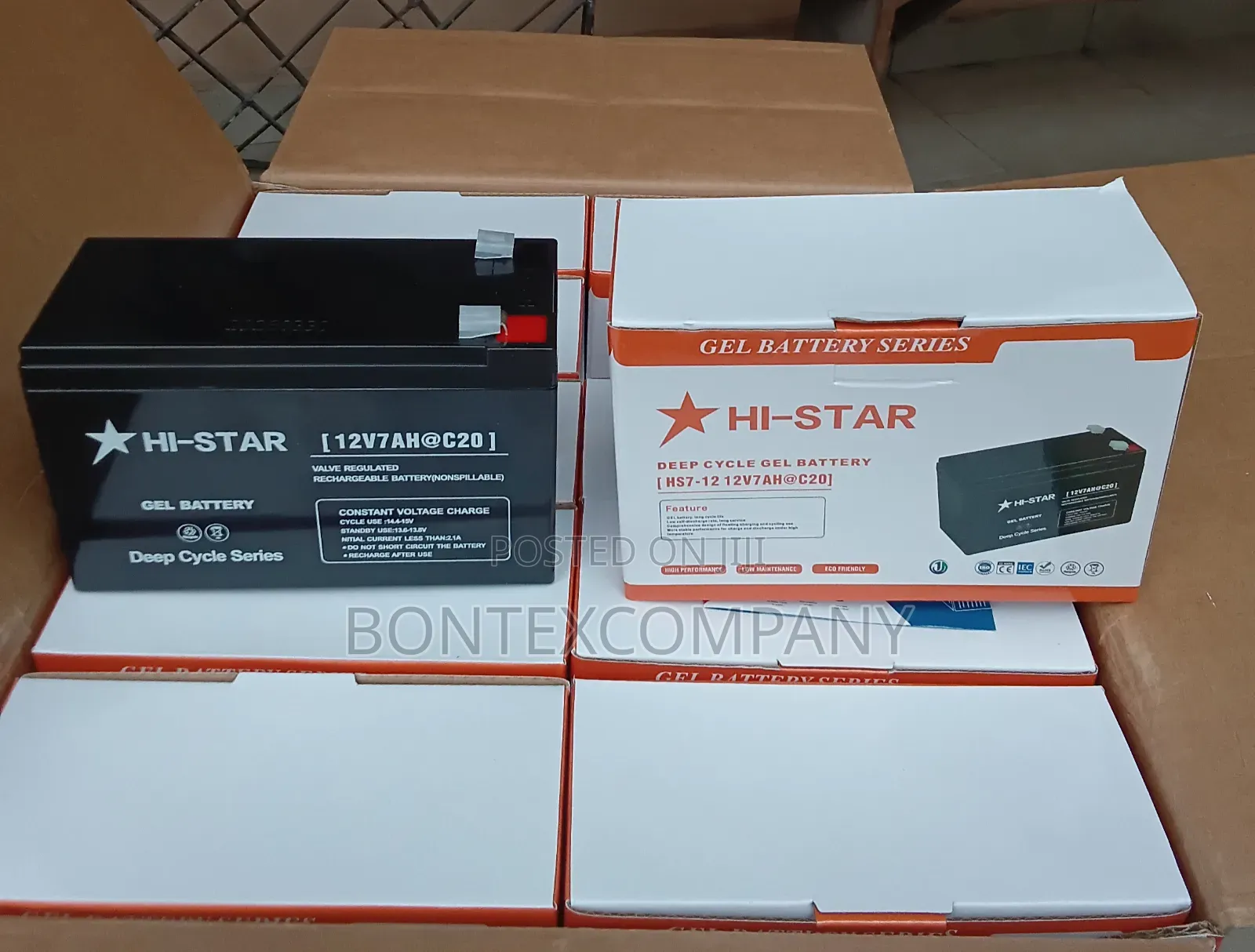 HiStar Deep Cycle Gel 7Ah Battery