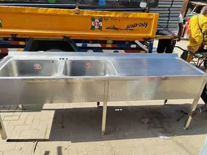 304 Stainless Steel, 2mm Thickness Quanlity Industrial Sink