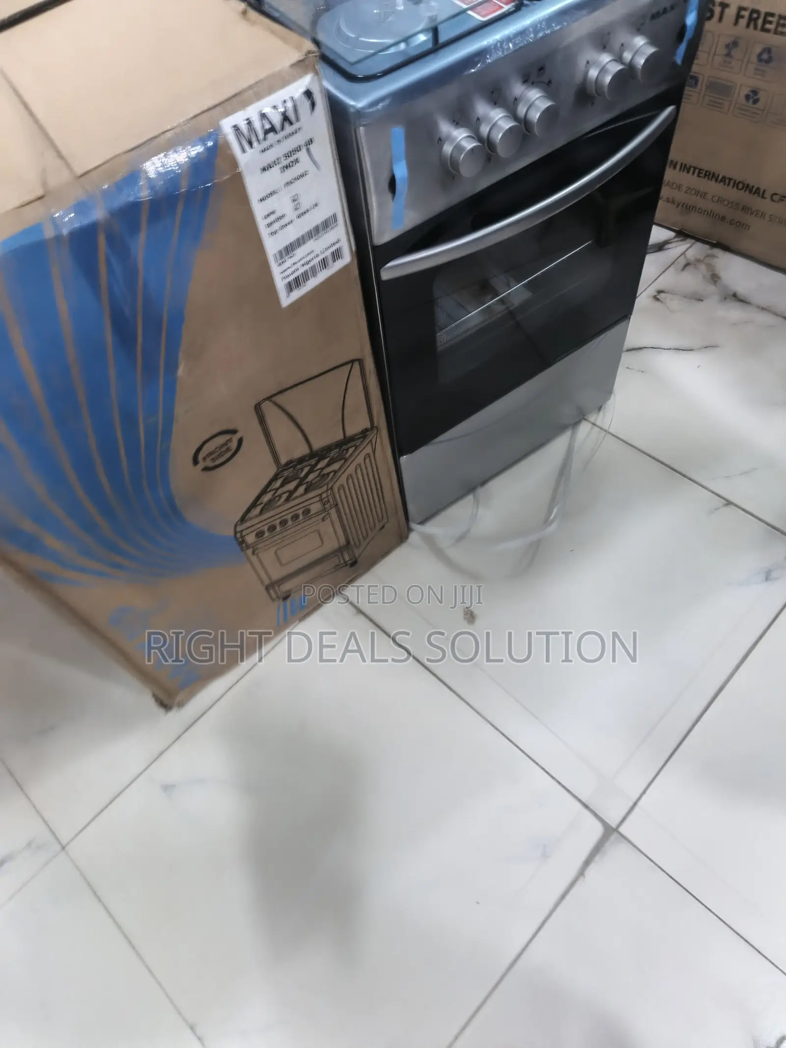 Maxi Elegant Stainless Steel Cooking Range