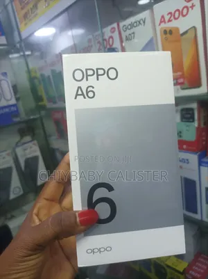 New Oppo A6 128 GB Gold