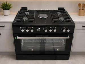 5 Burner Quality Hybrid Standing Gas Cooker With Oven and Grill