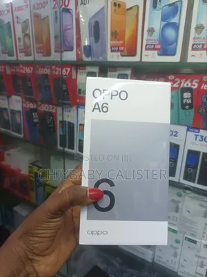 New Oppo A6 128 GB Gold
