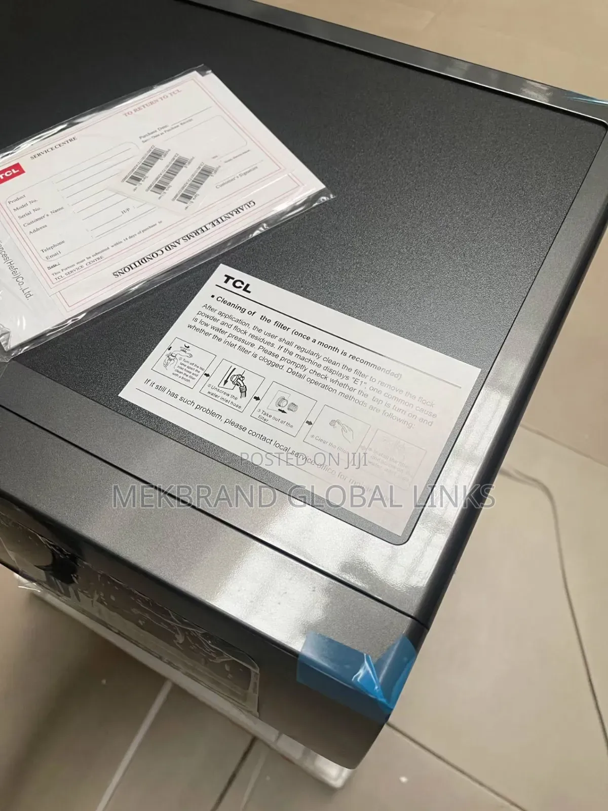 TCL Washing Machine 8kg Frontloader Automatic