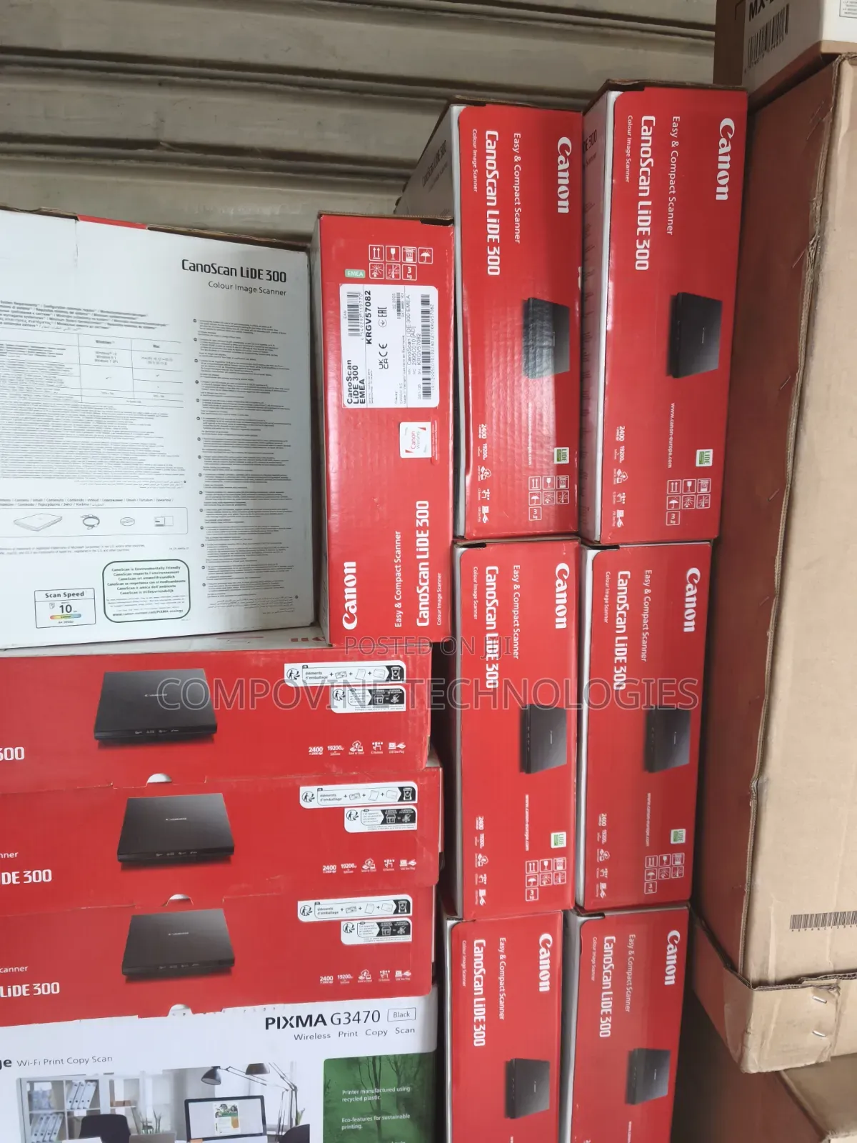 Canon Canoscan 300 Lide Scanner