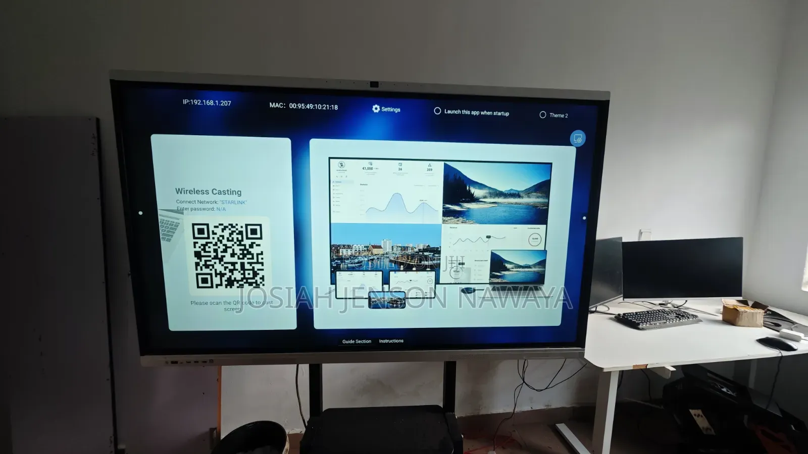 65" Interactive Smart Digital Board and Display