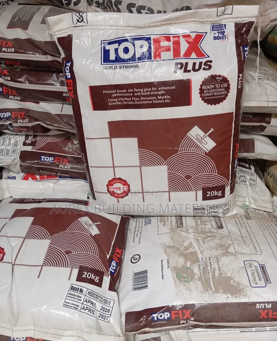 Top Fix Plus Tile Adhesive – 20kg