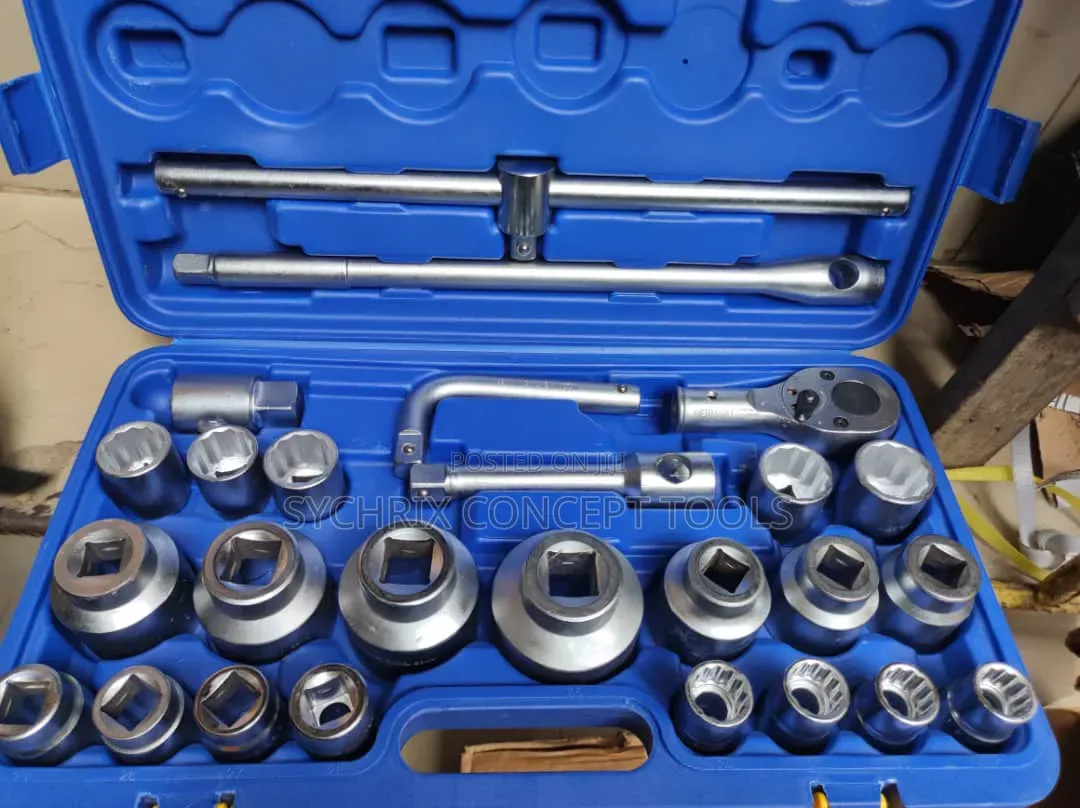 Socket Set 26 Pieces 3/4" and 1"