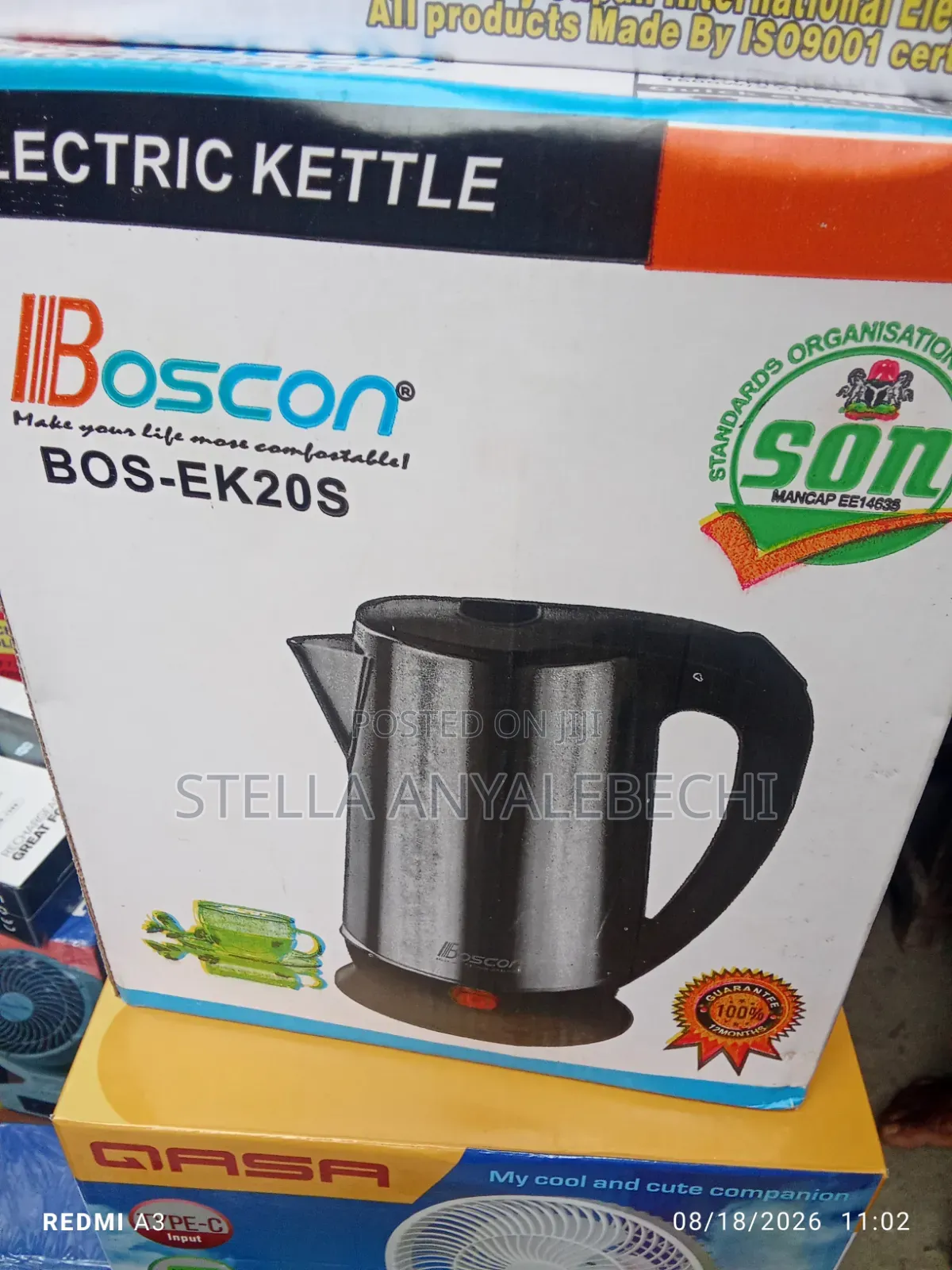 Boscon Fast Electric Kettle