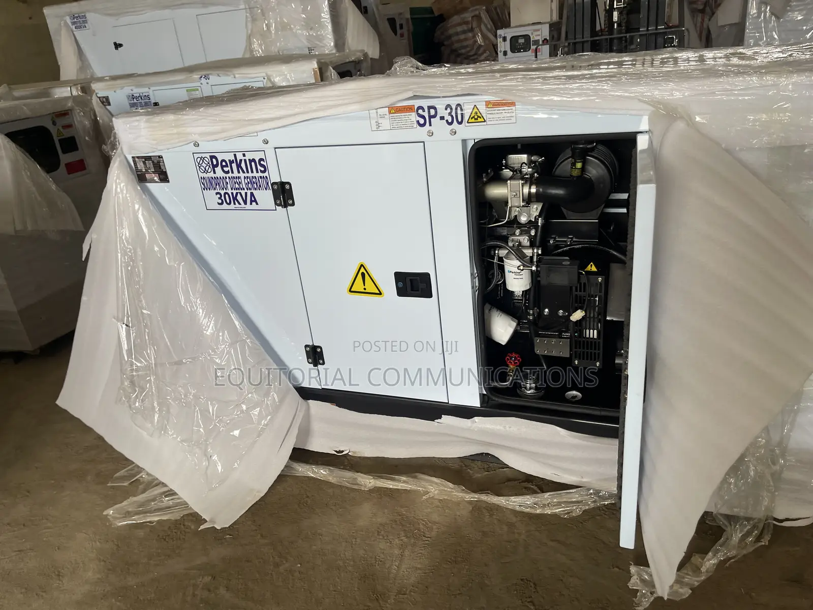 Perkins 30 kVA Generator for Construction Sites