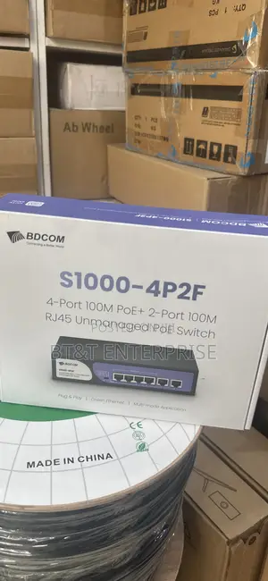 BDCOM 4 Port 100m Poe + 2 Port 100m Rj45