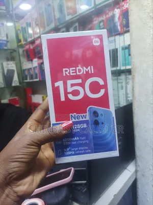 New Xiaomi Redmi 15C 4G 128 GB Black