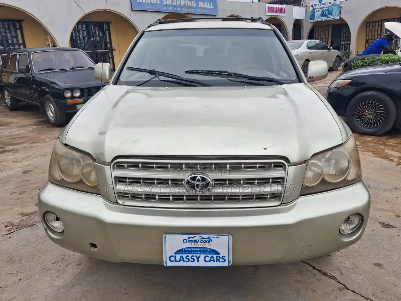 Toyota Highlander V6 AWD 2002 Silver