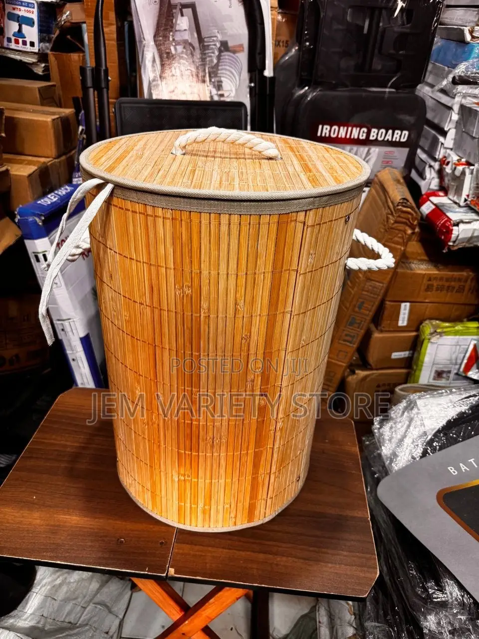 Premium Bamboo Laundry Bag
