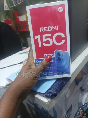 New Xiaomi Redmi 15C 4G 128 GB Black