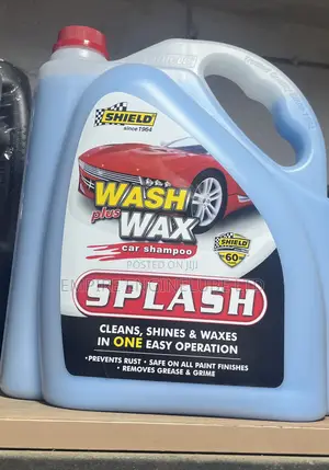 Shield Wash Plus Wax 5litrs (Car Shampoo)