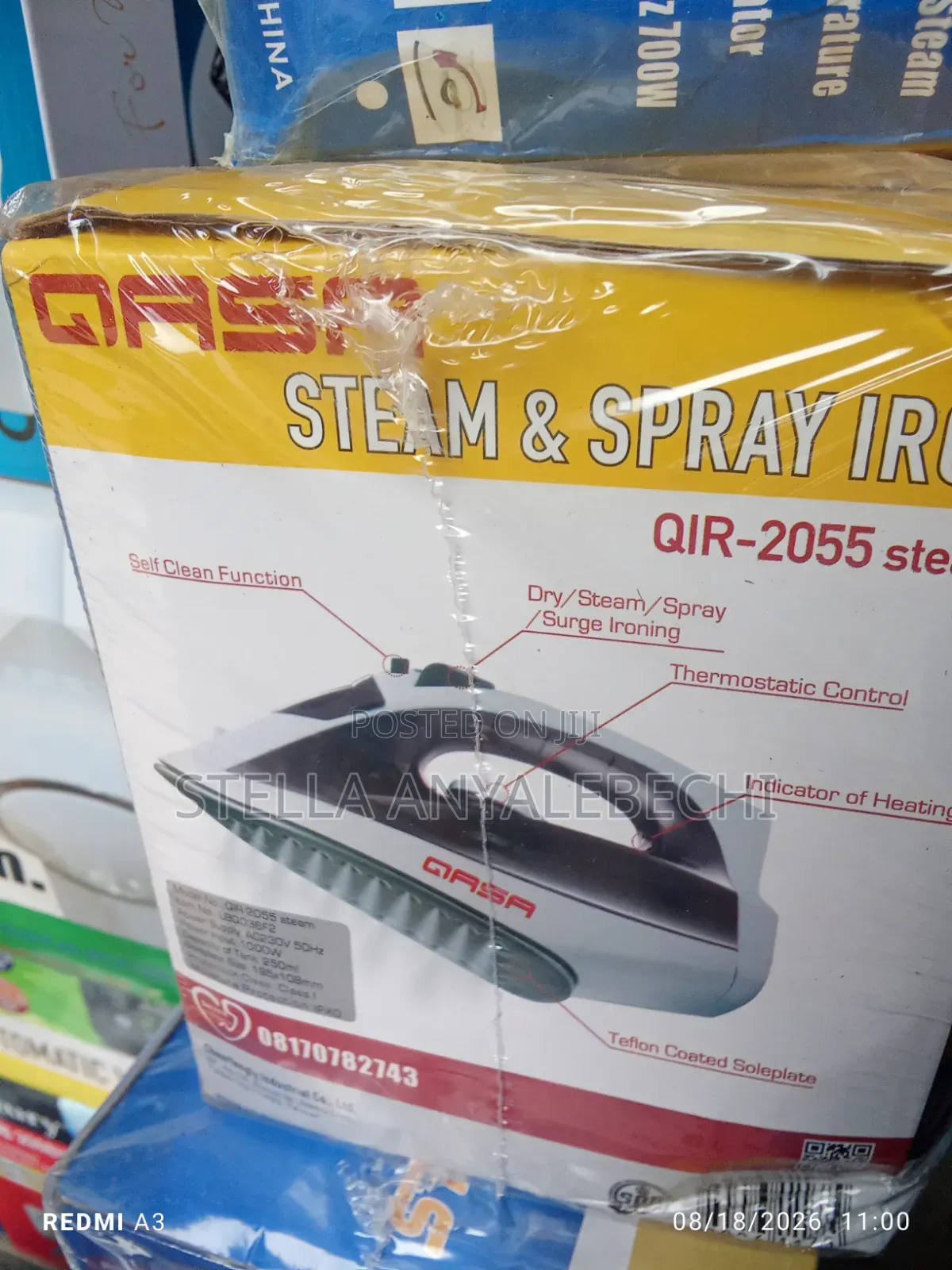 Qasa Electic Steam Iron