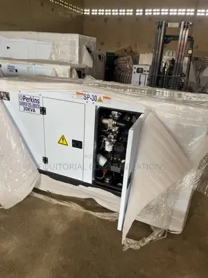 Perkins 30 kVA Generator for Low-Noise Operation