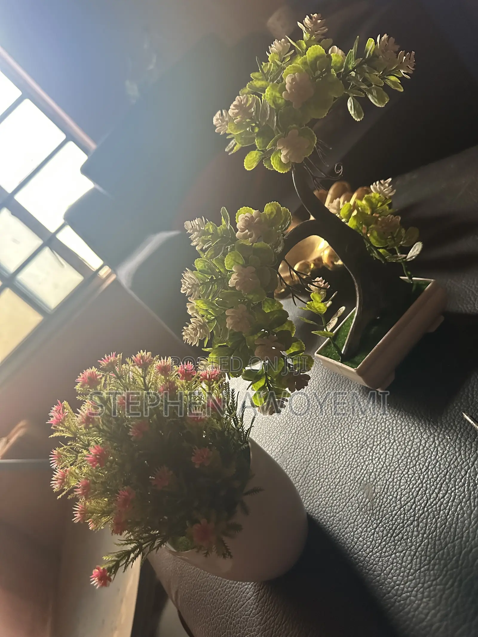 2 Different Table Top Flower Both For