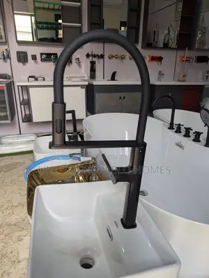 Kitchen Sink Mixer Faucet Tap With Pull-Down Sprayer,