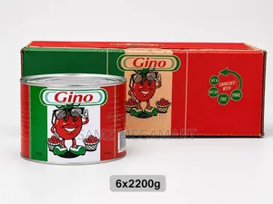 Gino Tomato Paste 6x2200g