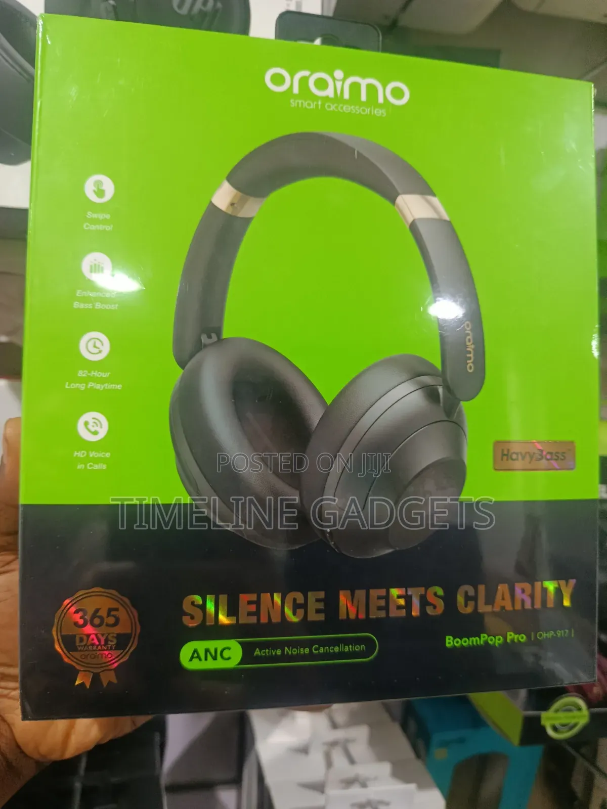 Oraimo Boompop Pro Wireless Headphone