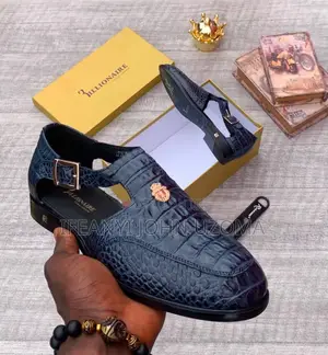 High Classic Leather Sandals Shoe