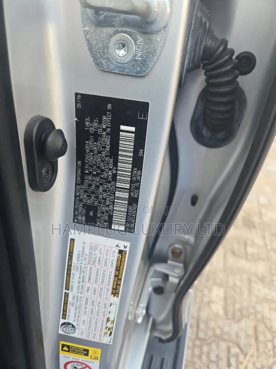 Lexus GX 2016 Silver