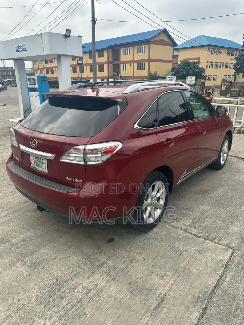 Lexus RX 350 2010 Red