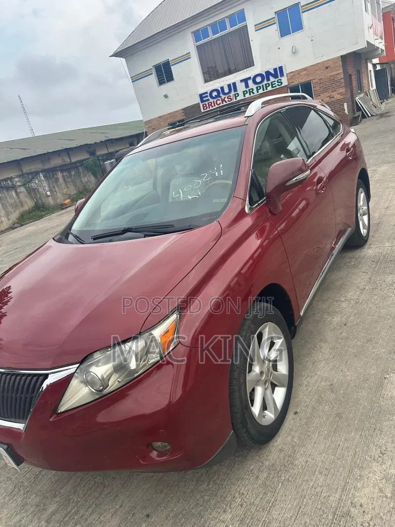 Lexus RX 350 2010 Red