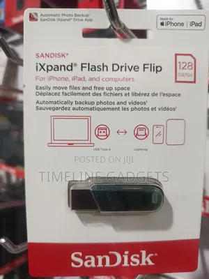 SanDisk Ixpand Flash Drive Flip 128gb