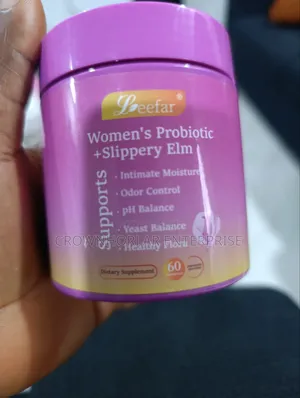 Leefar Women's Probiotic + Slippery Elm