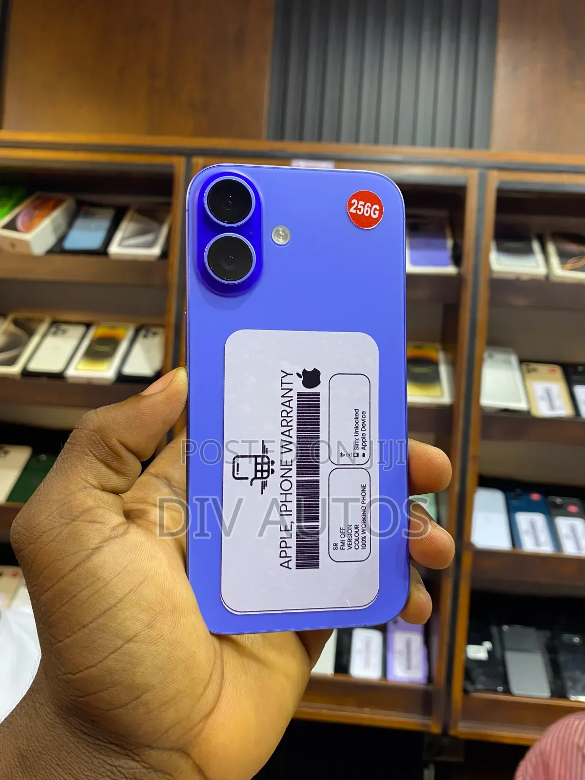 Apple iPhone 16 256 GB Blue