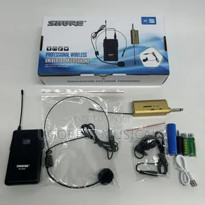 Shure BLX82 2-in-1 Wireless Microphone System With Portable Receiver