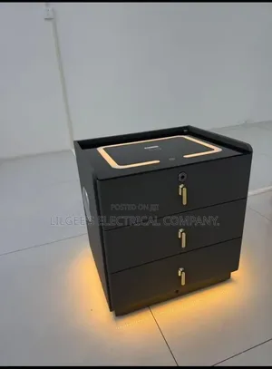 Smart Bedside Drawer/Table With Wireless Charger,Bluetooth Smartlock