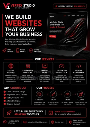 Professional Business Website Design | Modern Mobile-Friendly