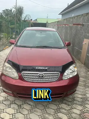 Toyota Corolla 2004 Red