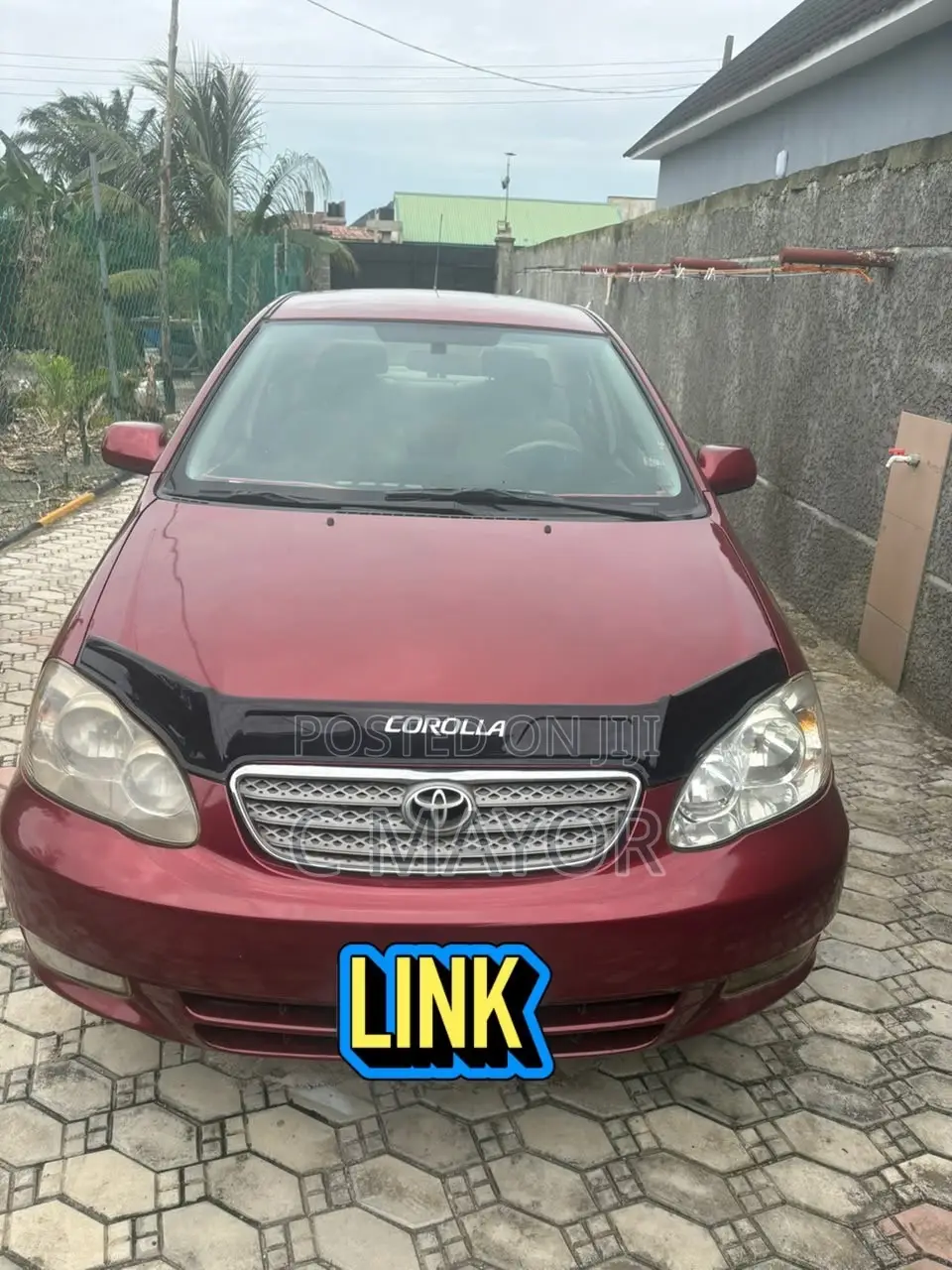 Toyota Corolla 2004 Red