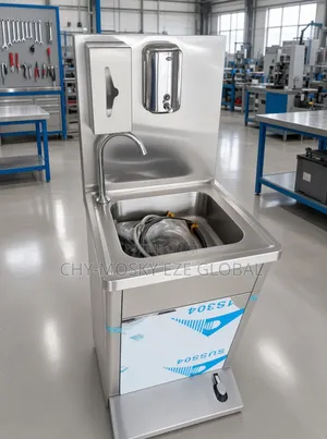 Stainless Foot Operated Hand Washer/Sink