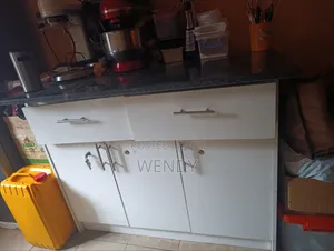 Marble Top Table/Cabinet