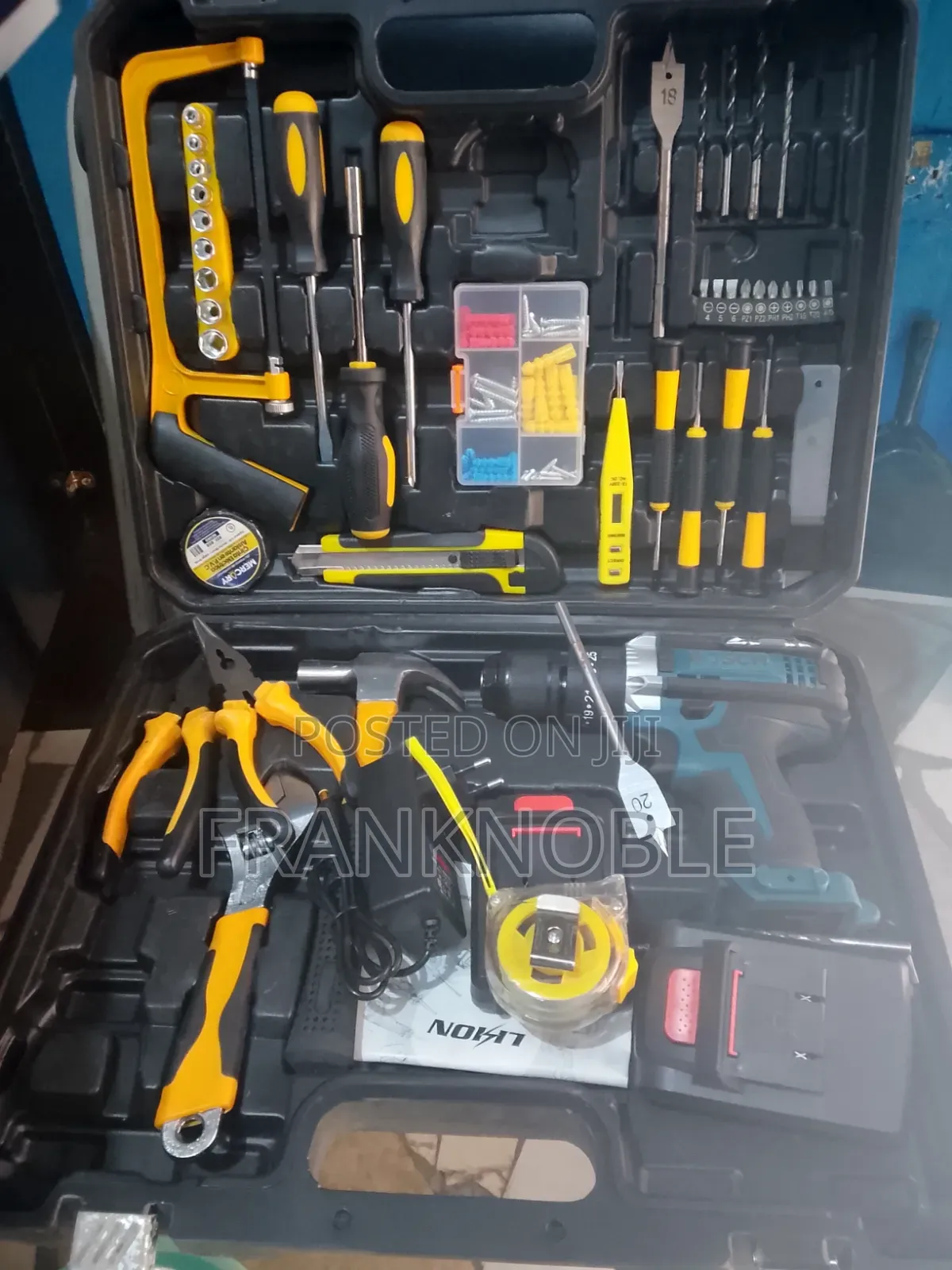 Cordless Drill Machine Set Box