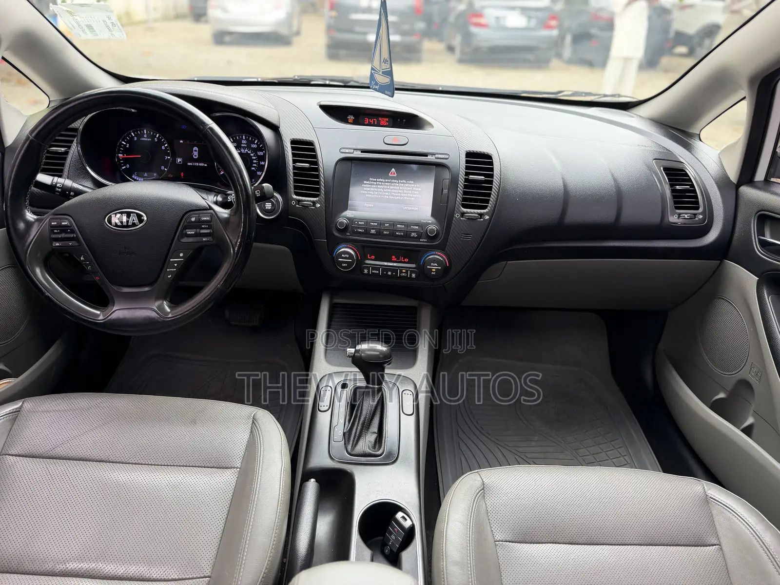 Kia Forte EX Hatchback 2014 White