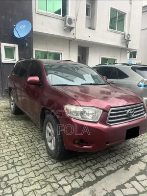 Toyota Highlander 2008 Burgundy