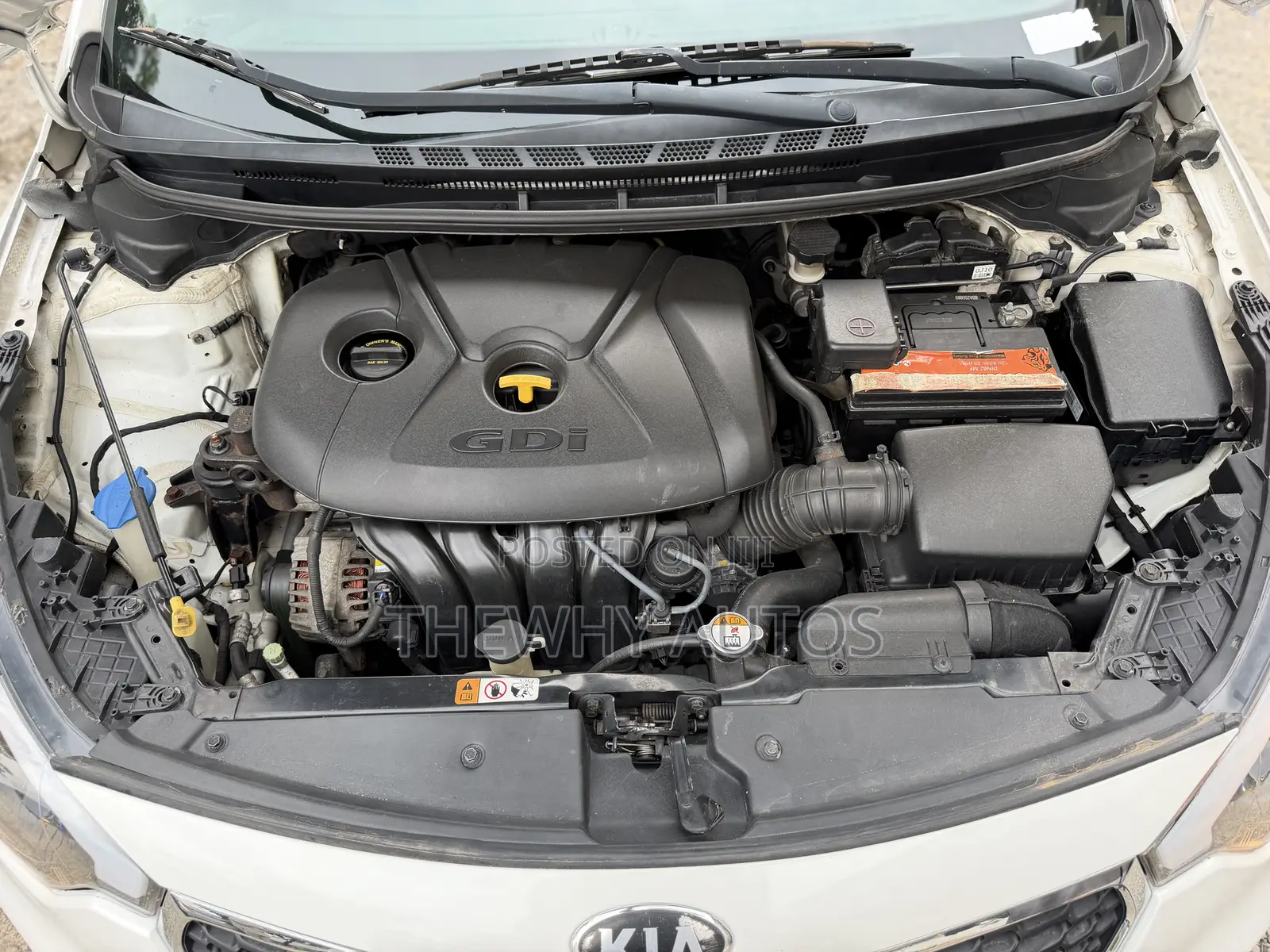 Kia Forte EX Hatchback 2014 White