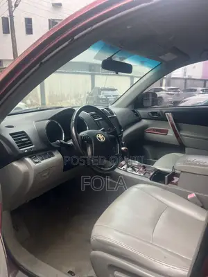 Toyota Highlander 2008 Burgundy