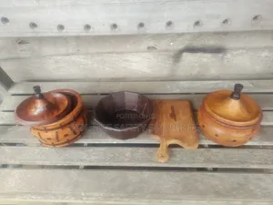 African Wooden Pans