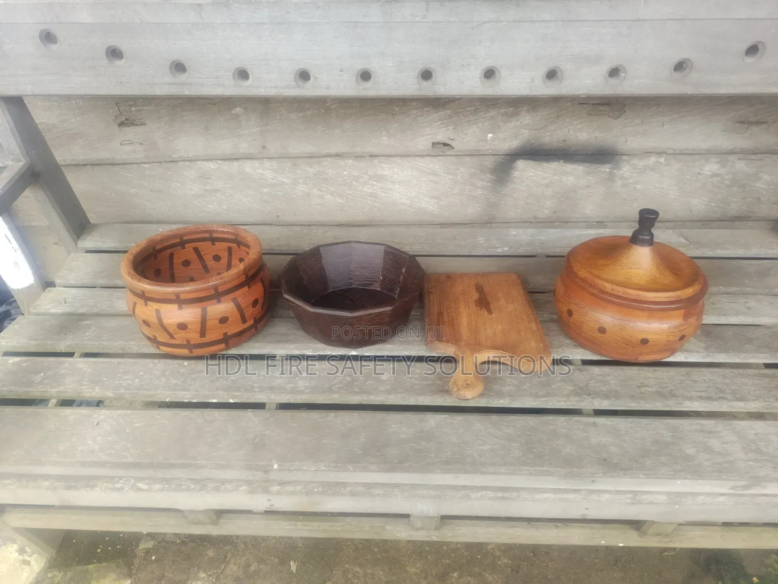 African Wooden Pans