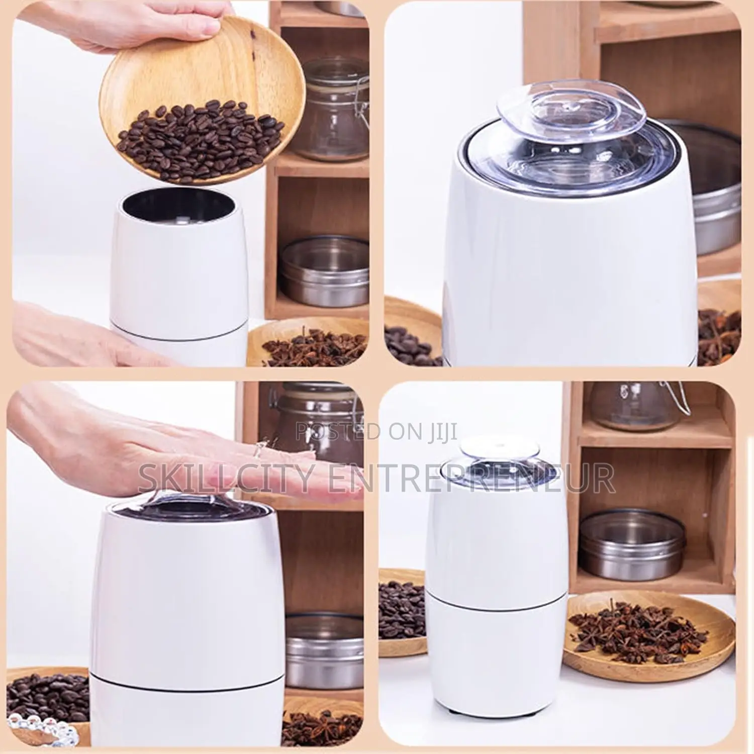 Jubake Electric Coffee Grinder