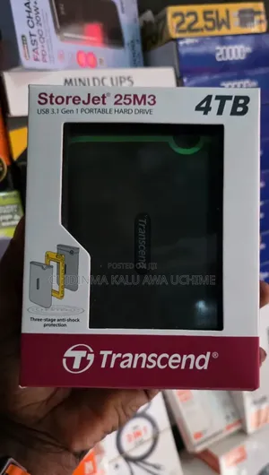 Transcend External Hard Drive 4TB