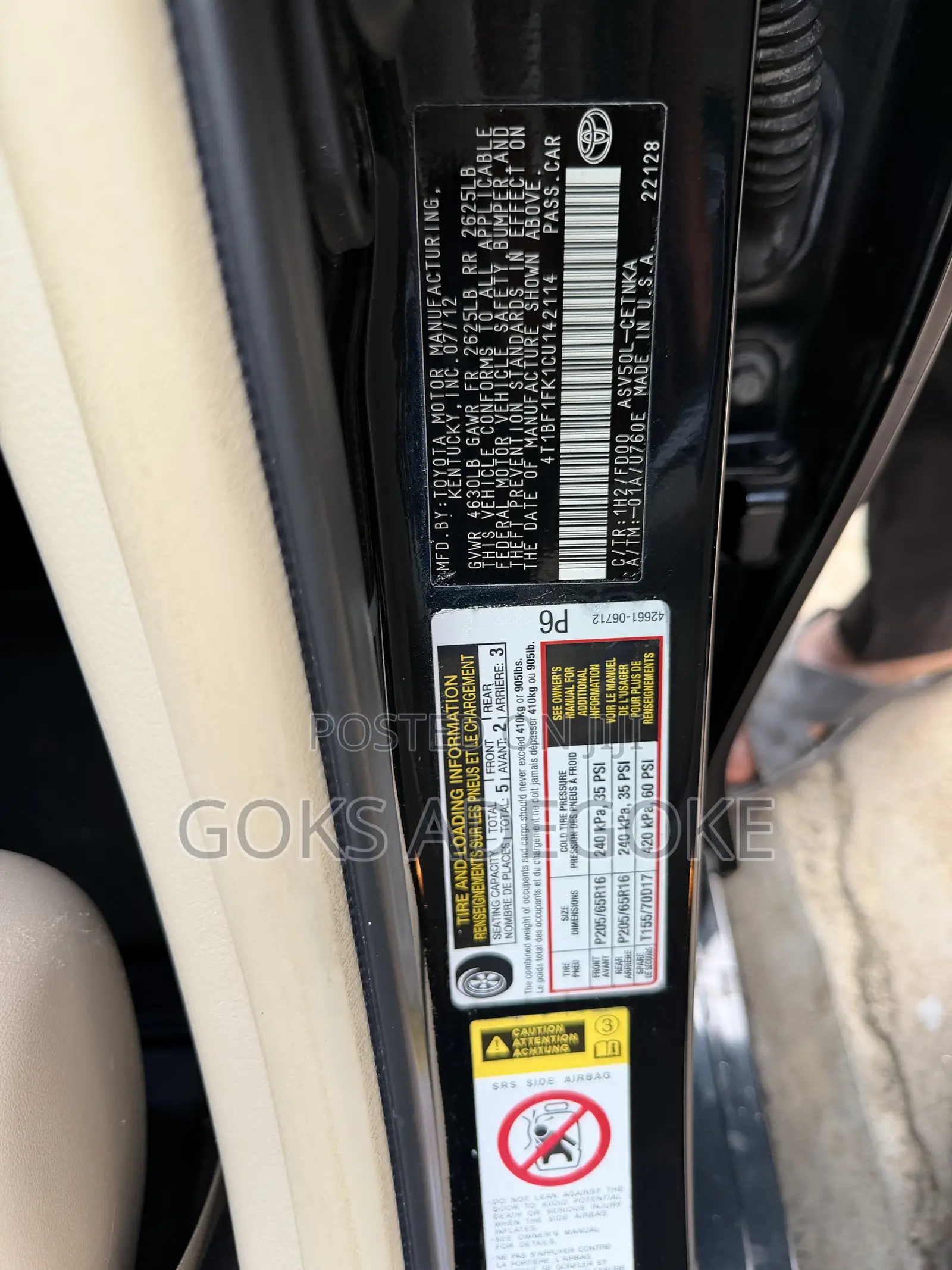 Toyota Camry 2014 Black