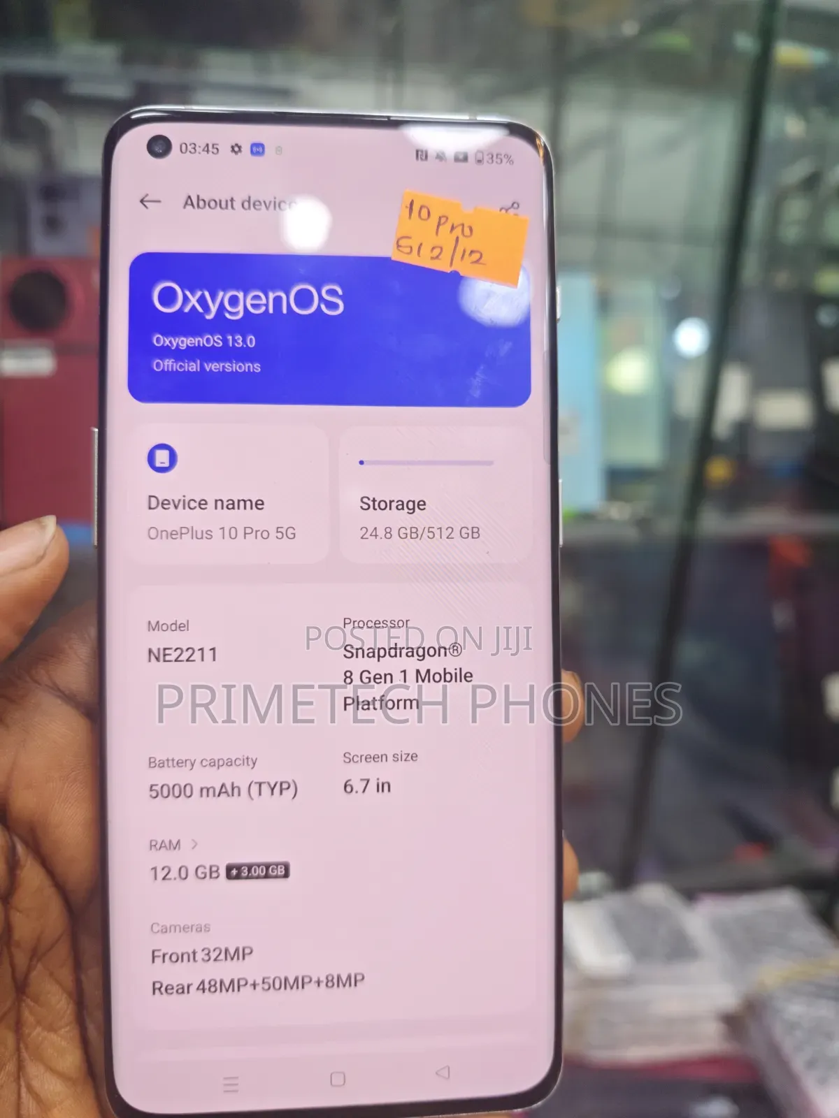 OnePlus 10 Pro 512 GB White